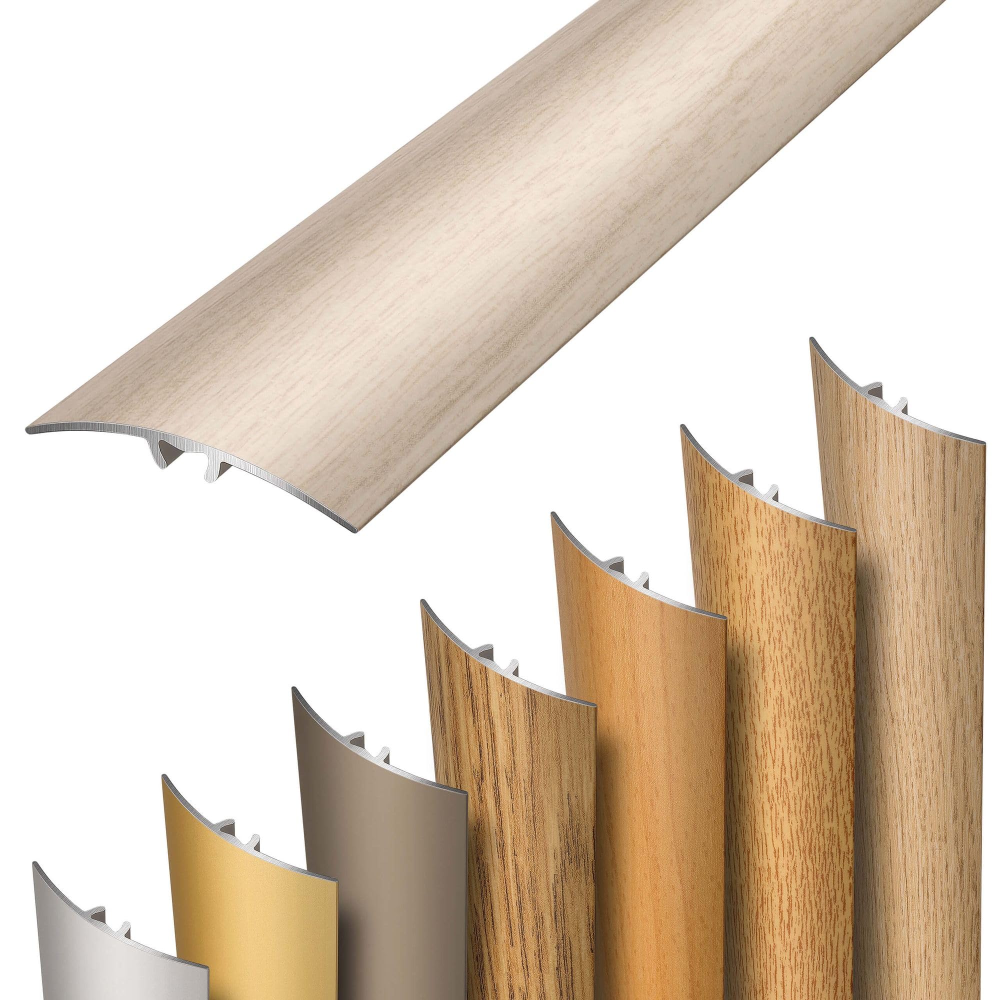 Dalsys Transition Profile, self-Adhesive 93cm x 30mm Rustic Oak Aluminium