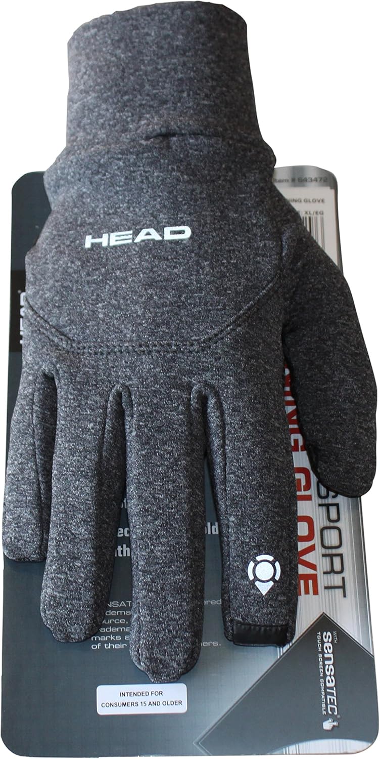 Head MultiSport Running Gloves with SensaTECHeather Grey