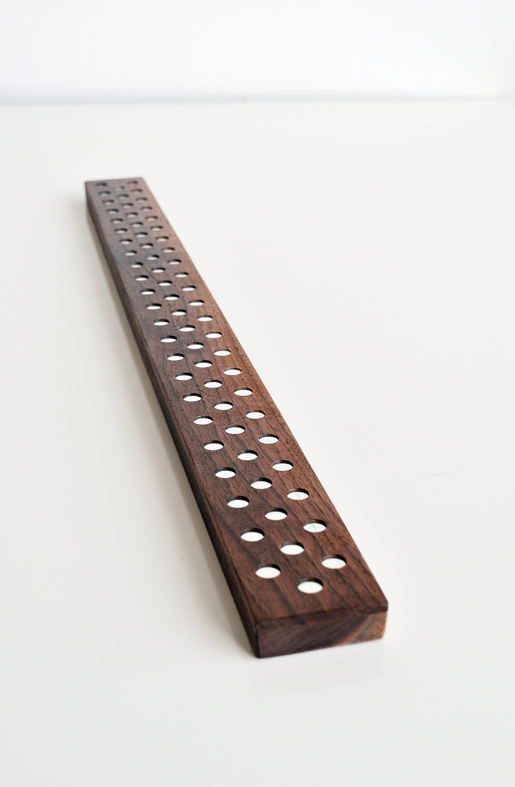 Coltello in legno magnetico bar Holder strip, ciliegia o noce, 12, 16, 20, o 61 cm Bello 30,5 cm Walnut