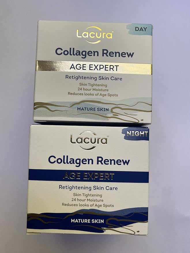 Lacura Collagen Renew Age Expert Retightening Skin Care (Day and Night