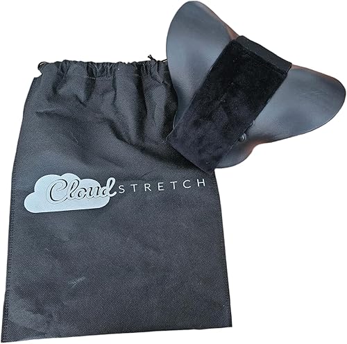 Miniatura 6 de Black Cloud - Almohada cervical de tracción cervical para aliviar el dolor de cuello con almohadilla térmica de grafeno, relajante de cuello y