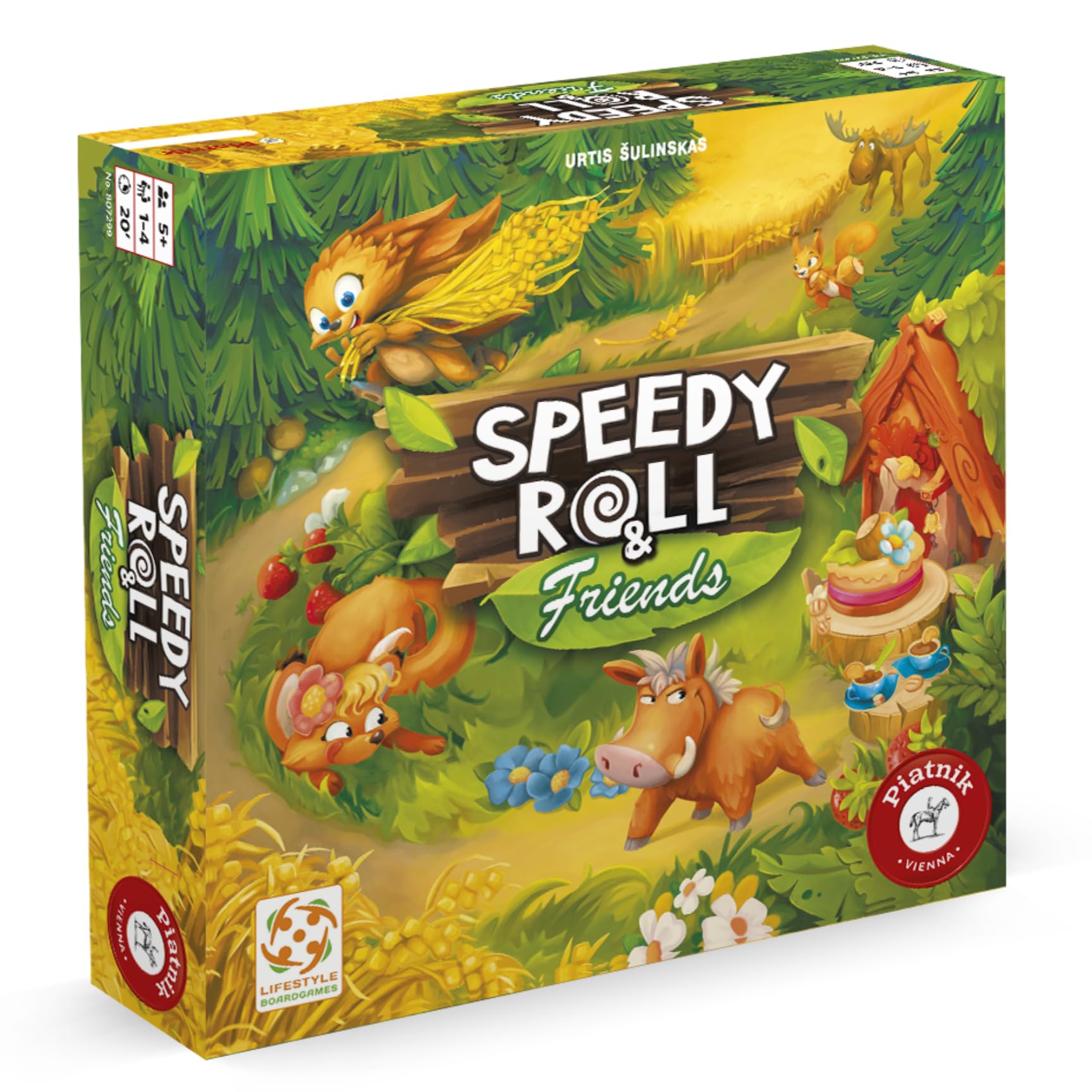 Piatnik Vienna 8072" SpeedyRoll & Friends, Multicoloured, Medium