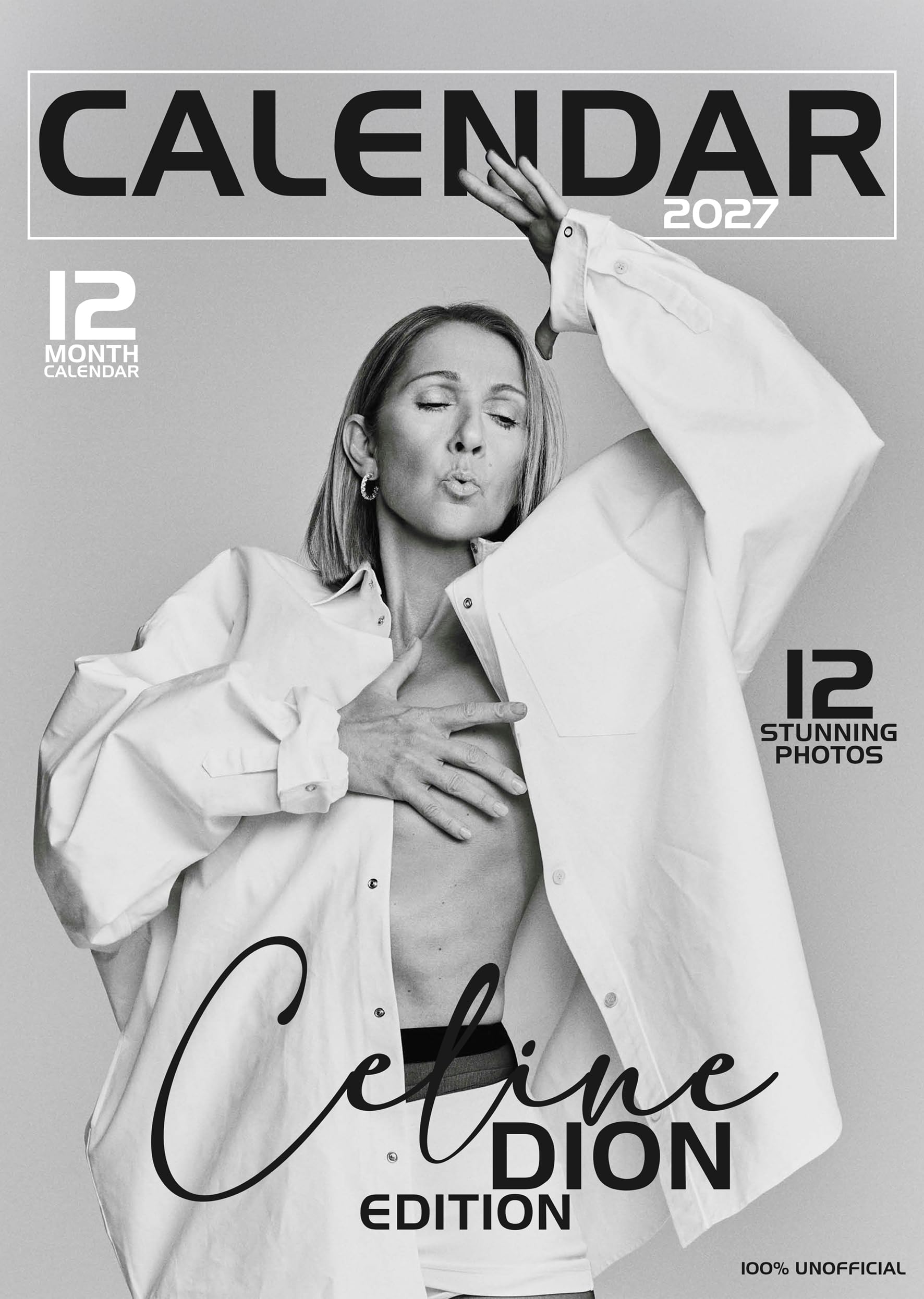 Celine Dion - A3 Calendar 2027