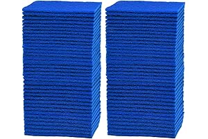 Blue Scouring Pad Non Scratch Scrub Sponges for Heavy Duty Cleaning
