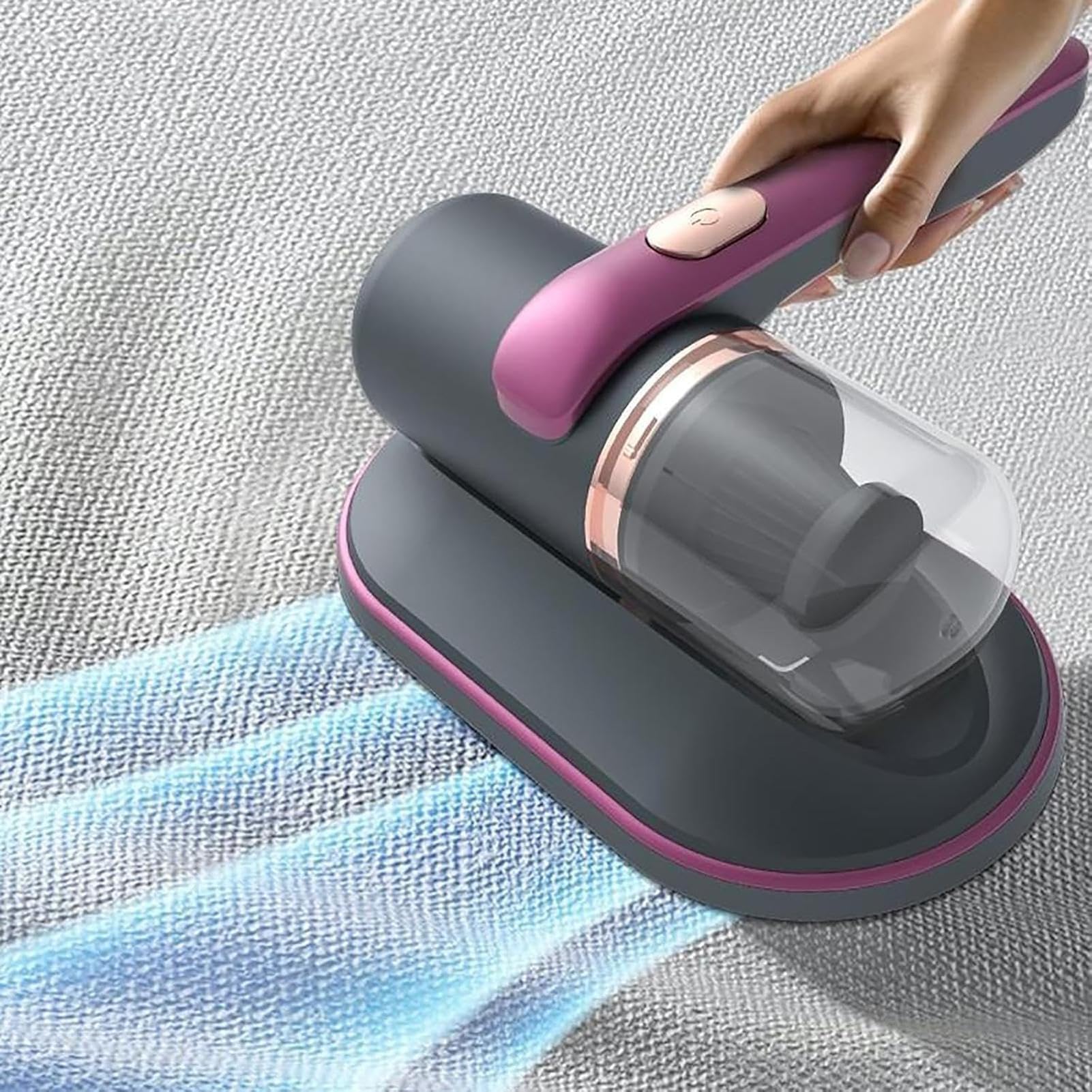 Limpiador Varuum – 68 W Fuerte Cama vacío para Limpieza Profunda | Eliminador de para Mascotas vacío para Cojines de sofá Hojas Tela Ropa de Cama Superficies