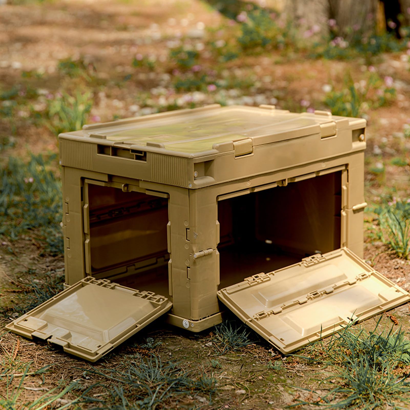Aufbewahrungsbox Große Kapazität Faltbare Starke Tragfähigkeit Camping Aufbewahrungsbox Verdickte Faltbox Haushaltsprodukte