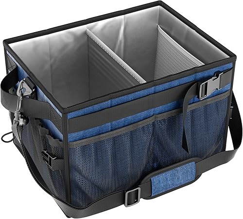 Miniatura 8 de FANGSUN Organizador Grande para Parrilla y Picnic con Soporte para Toallas de Papel, Organizador de Barbacoa para Utensilios, Plato, Condimento,