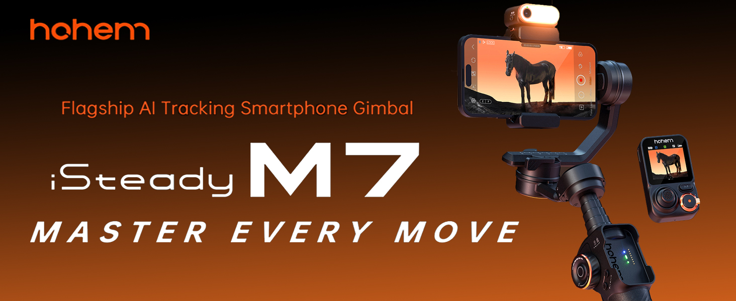 Amazon.com: hohem iSteady M7 Gimbal Stabilizer for iPhone