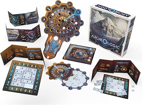 Miniatura 2 de Archeo-Logic - Un juego de mesa de deducción competitiva, localiza y mapea una ciudad oculta, mayores de 12 años, 1-4 jugadores