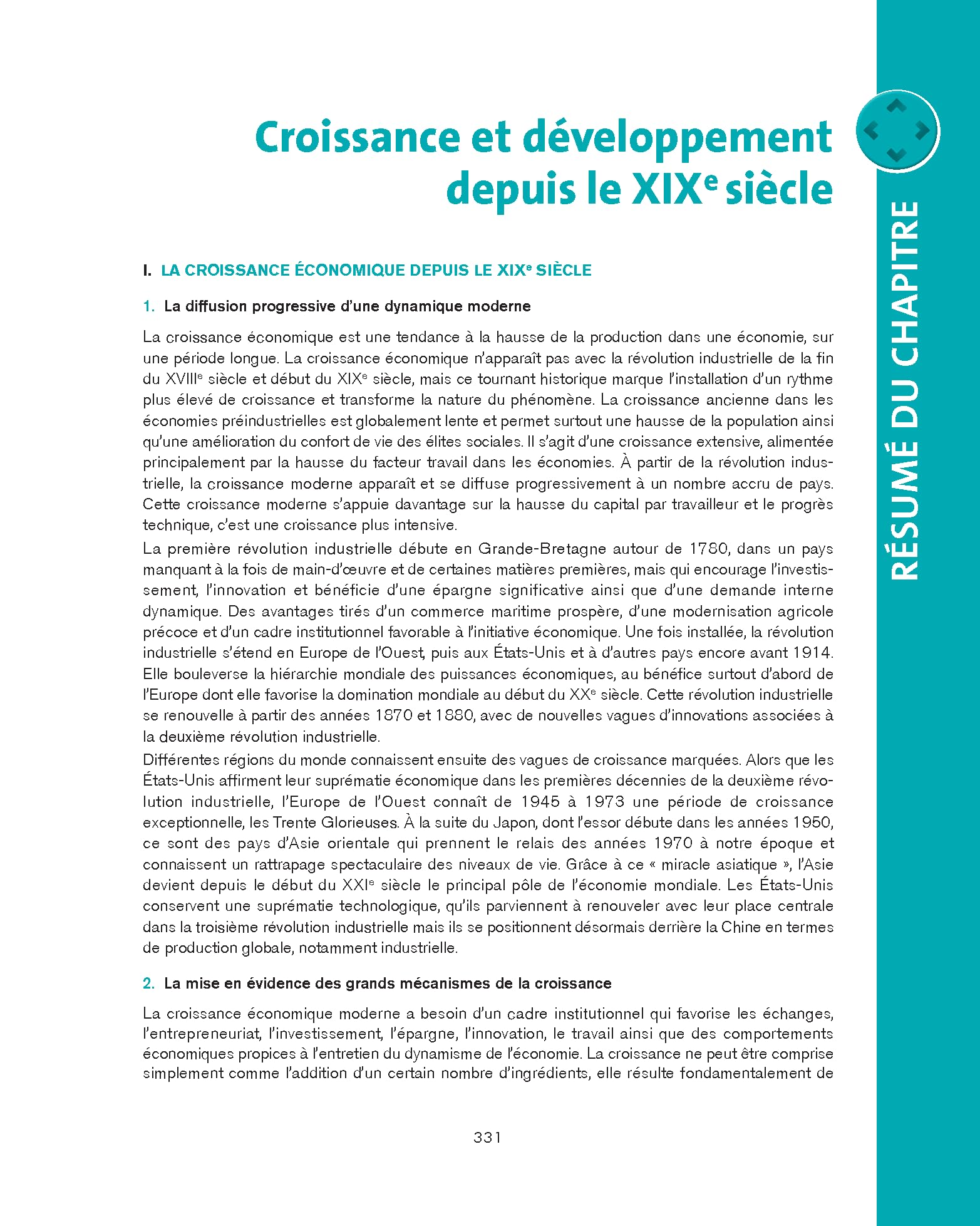 Économie, sociologie, histoire du monde contemporain 2026-2027: 1re et 2e années