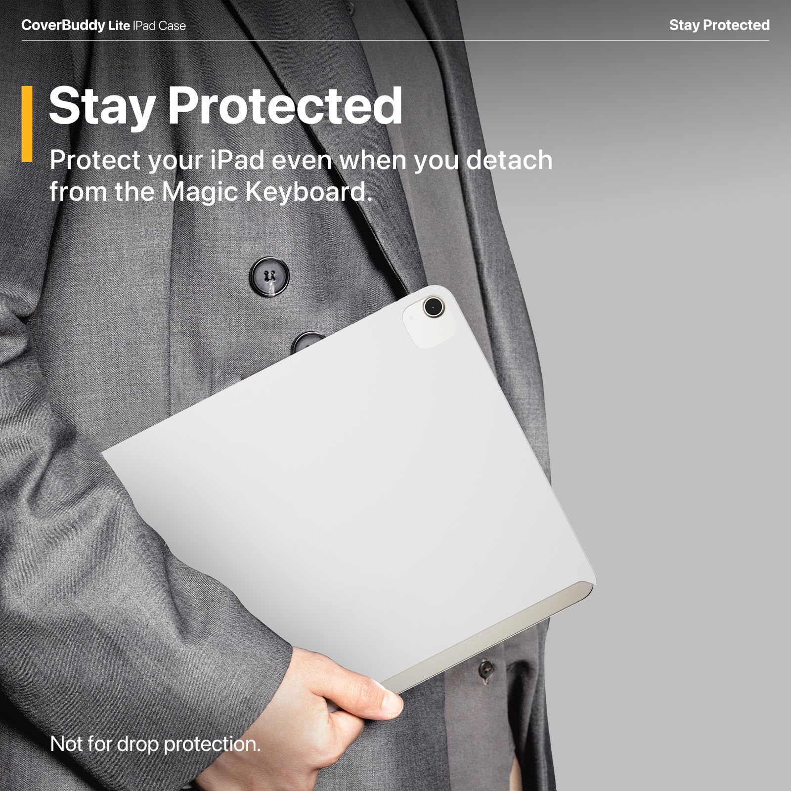 Amazon.com: MAGEASY CoverBuddy Lite for M3/M2 iPad Air 13