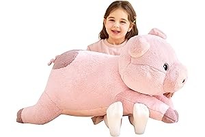 IKASA Giant Stuffed Pig Animal Plush Toy