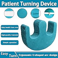 Vista 4 de Sexysamba Bedridden Patient Turning Device with Fixing Strap Elderly Assistance Products Bed Rest Leg Pillow Patient Lift Aid Flannel