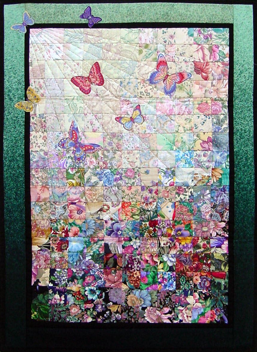 Whims Watercolor Quilt Kits Butterflies are Free Quilting Supplies