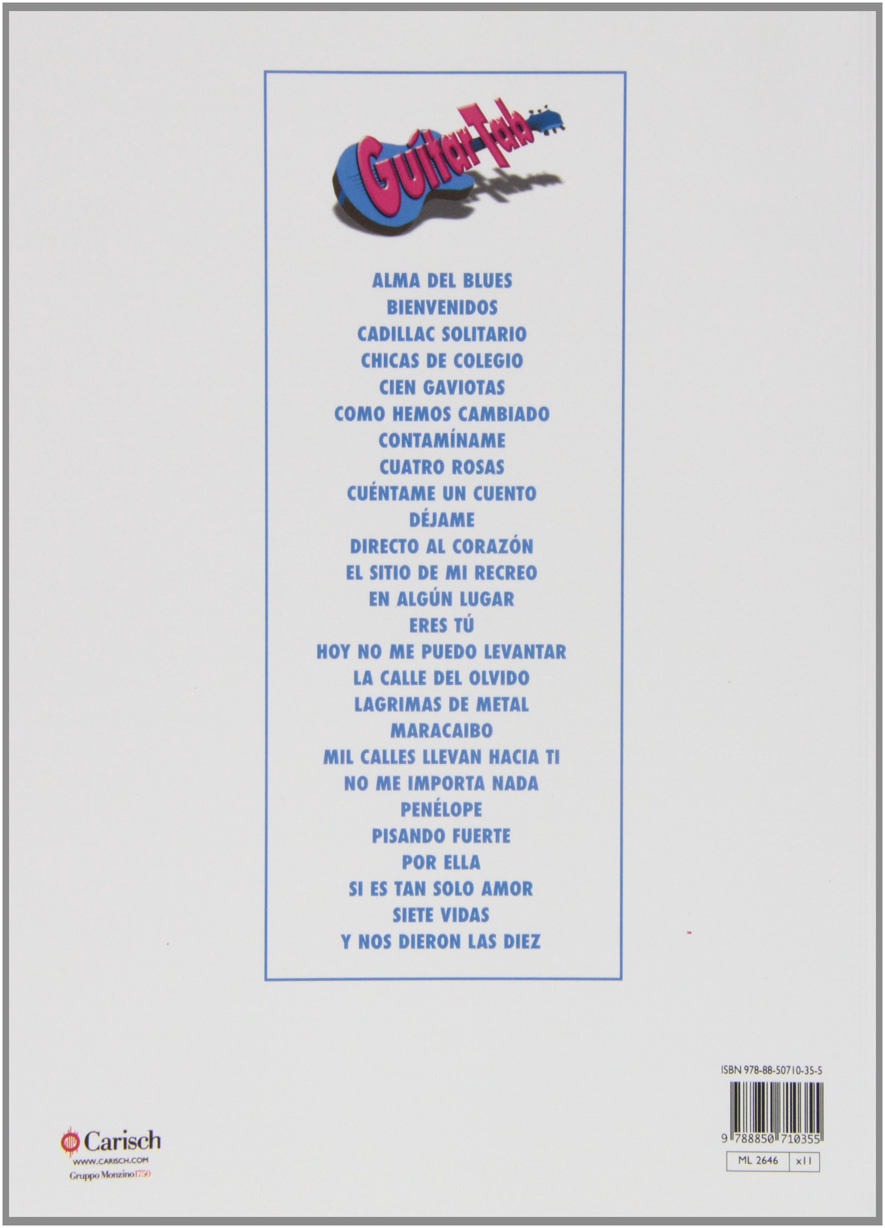 Grandes Éxitos Guitar Tab (Easy)