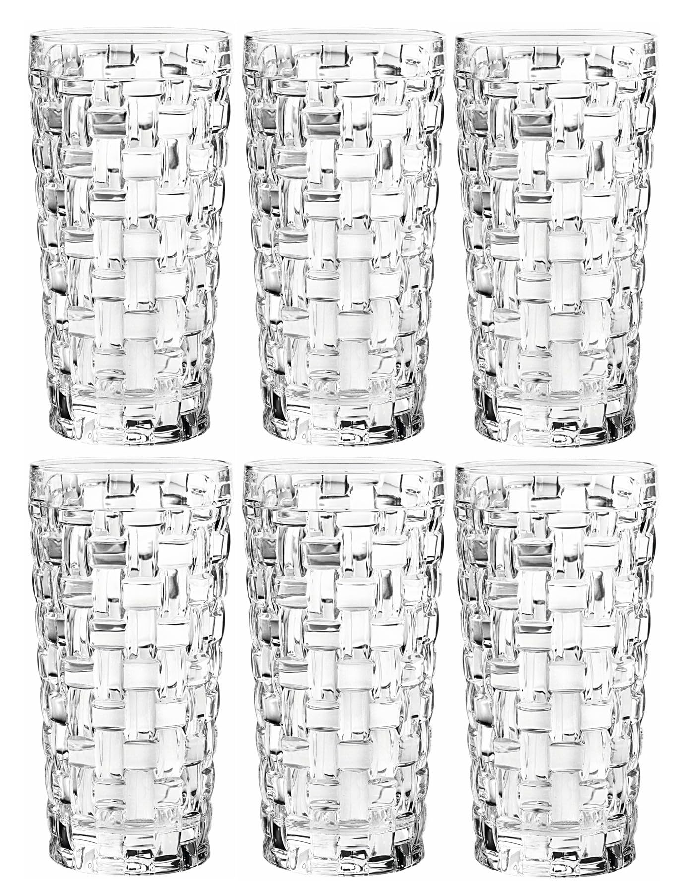 Nachtmann & Spiegelau, 6-teiliges Longdrinkbecher-Set, Bossa Nova, 102953