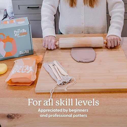 Miniatura 4 de Sculpd Arcilla seca al aire  Arcilla para esculpir y modelar de alta calidad para artes y manualidades  Arcilla suave autoendurecible para adultos,