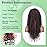 Youthfee 27 Drawstring Ponytail Deep Curly Heat Resistant Synthetic Instant Clip Ponytail Extension Protective Style Afro Kinky Curly Hair Pieces for Women