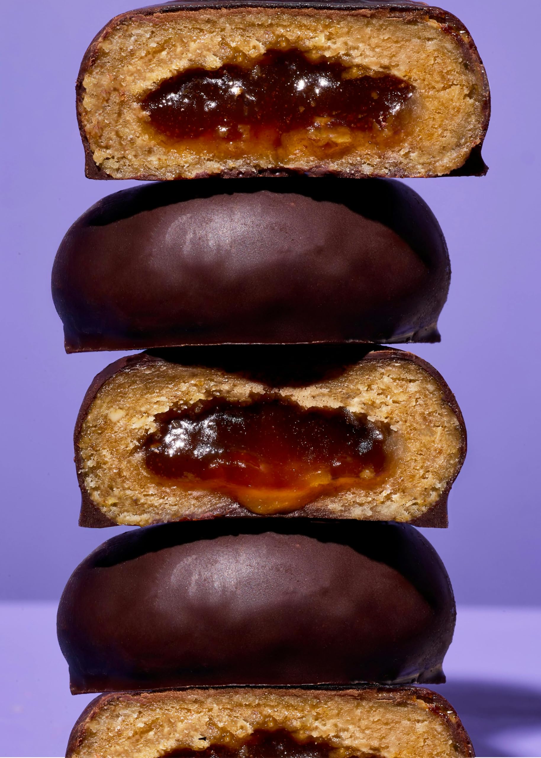 KoRo - Bouchées de chocolat noir bio à l'orange 12 x 2 x 20 g - Base d'avoine et de noix de cajou - Garniture fruitée à l'orange - Vegan