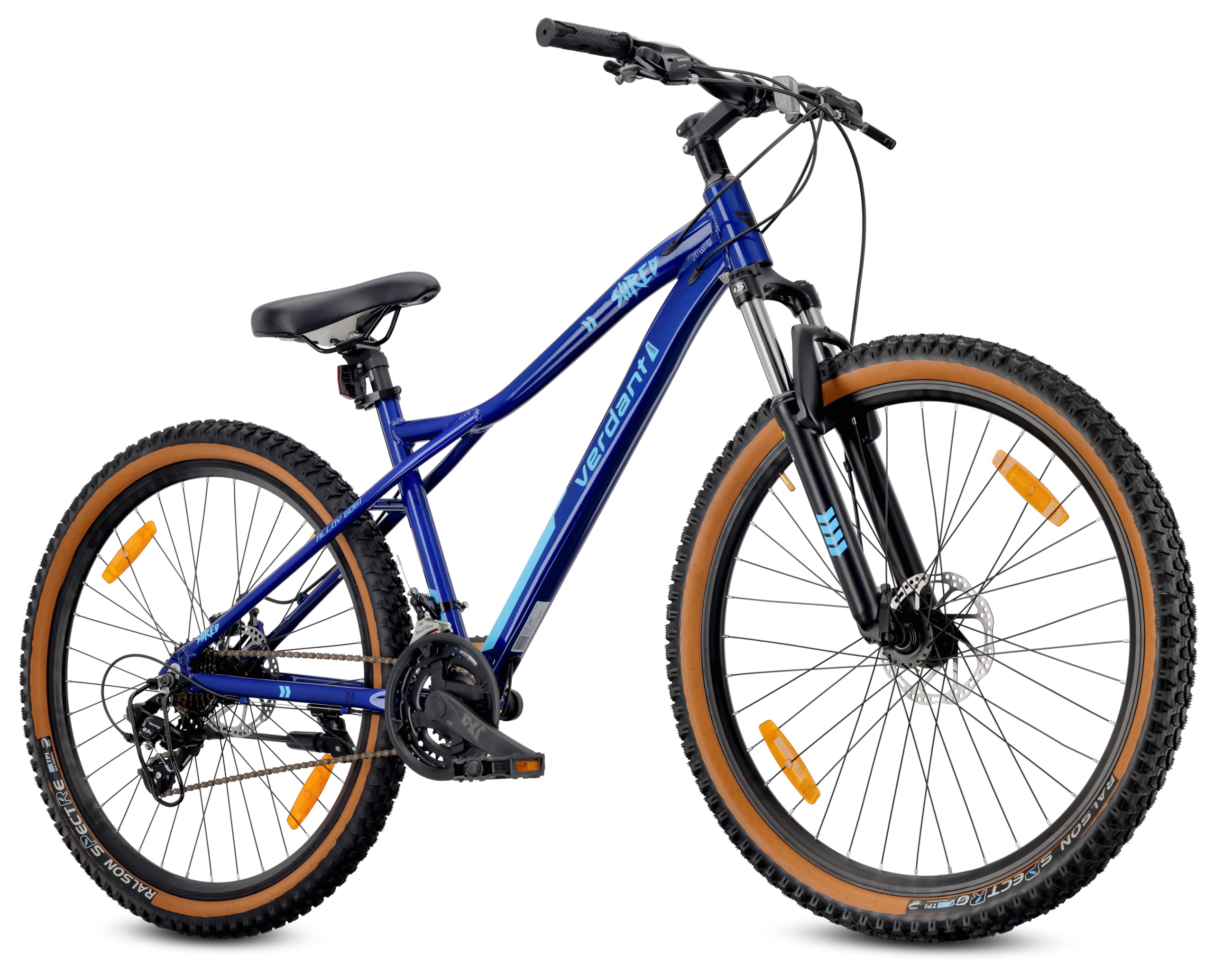 sun baby Verdant Shred VTT 29 27.5 Pouces pour Femmes et Hommes, léger Vélo Tout Terrain 29" 27.5" - Cadre en Aluminium, Freins à Disque, Vitesses
