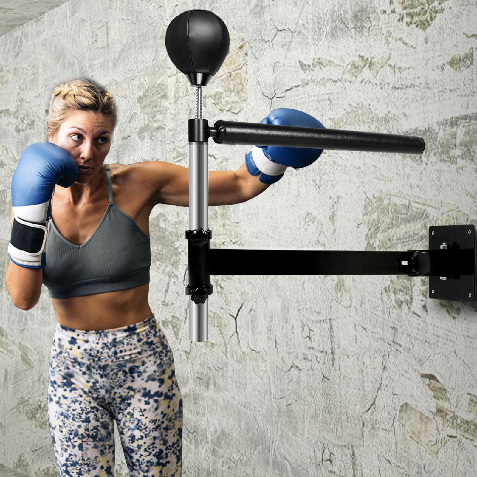 Amazon | JELLYRATTBIT 壁掛けボクシングバー パンチングバッグ付き