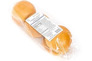 EuroClassic Authentic French Brioche Hamburger Buns Pre-Sliced - 6 CT (FROZEN)