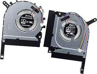 Deal4GO 83-Blades CPU & GPU Graphics Cooling Fan Replacement for ASUS FX506 FX505 FX566 FA506 FX705 FX506LH-AS51 FX505DT