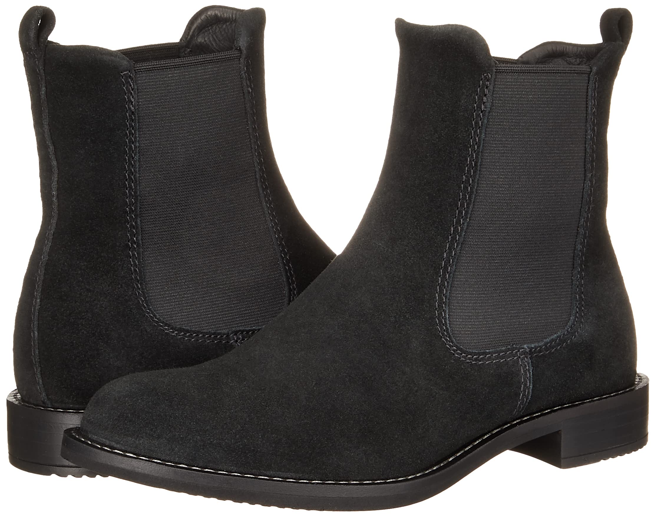 ECCO Botas Sartorelle 25Chelsea para mujer, Negro, 37 EU