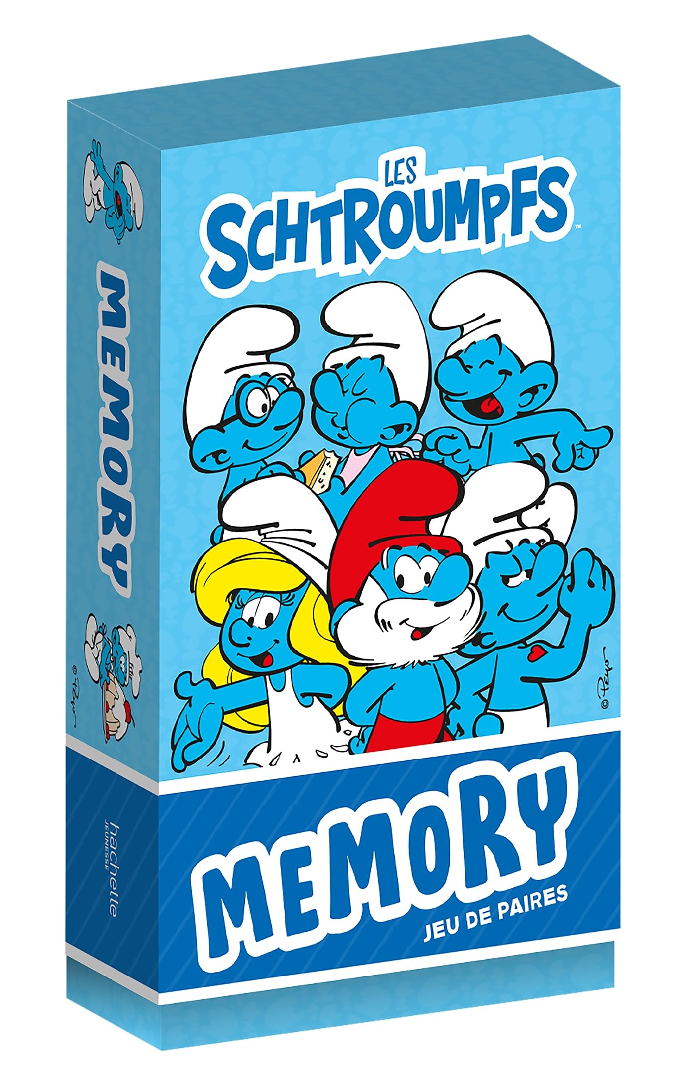 Les Schtroumpfs - Boîte de cartes - Memory: Boite de cartes