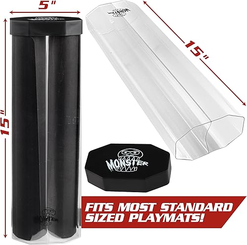 Miniatura 4 de Monster TCG Gaming - Juego de 3 tapetes de juego con capacidad para 2 a la vez, no se despega de la superficie, diseño fácil de poner y quitar,