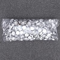 Vista 8 de Velas de té, 200 unidades, latas de luz de té de aluminio, recipientes vacíos para hacer velas (plateado)