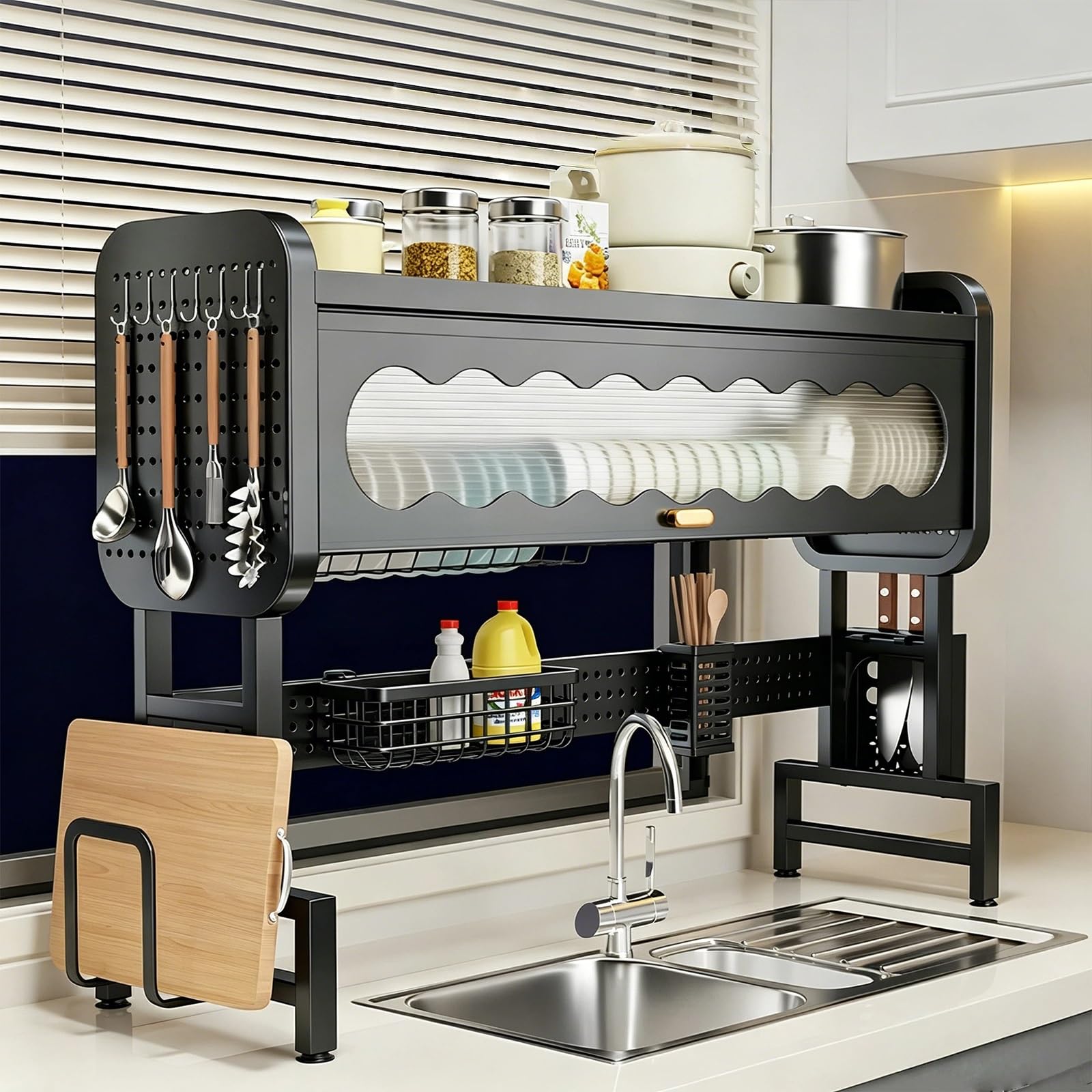 Scolapiatti Sopra Lavello,Scolapiatti Cucina Salvaspazio Piano Cucina