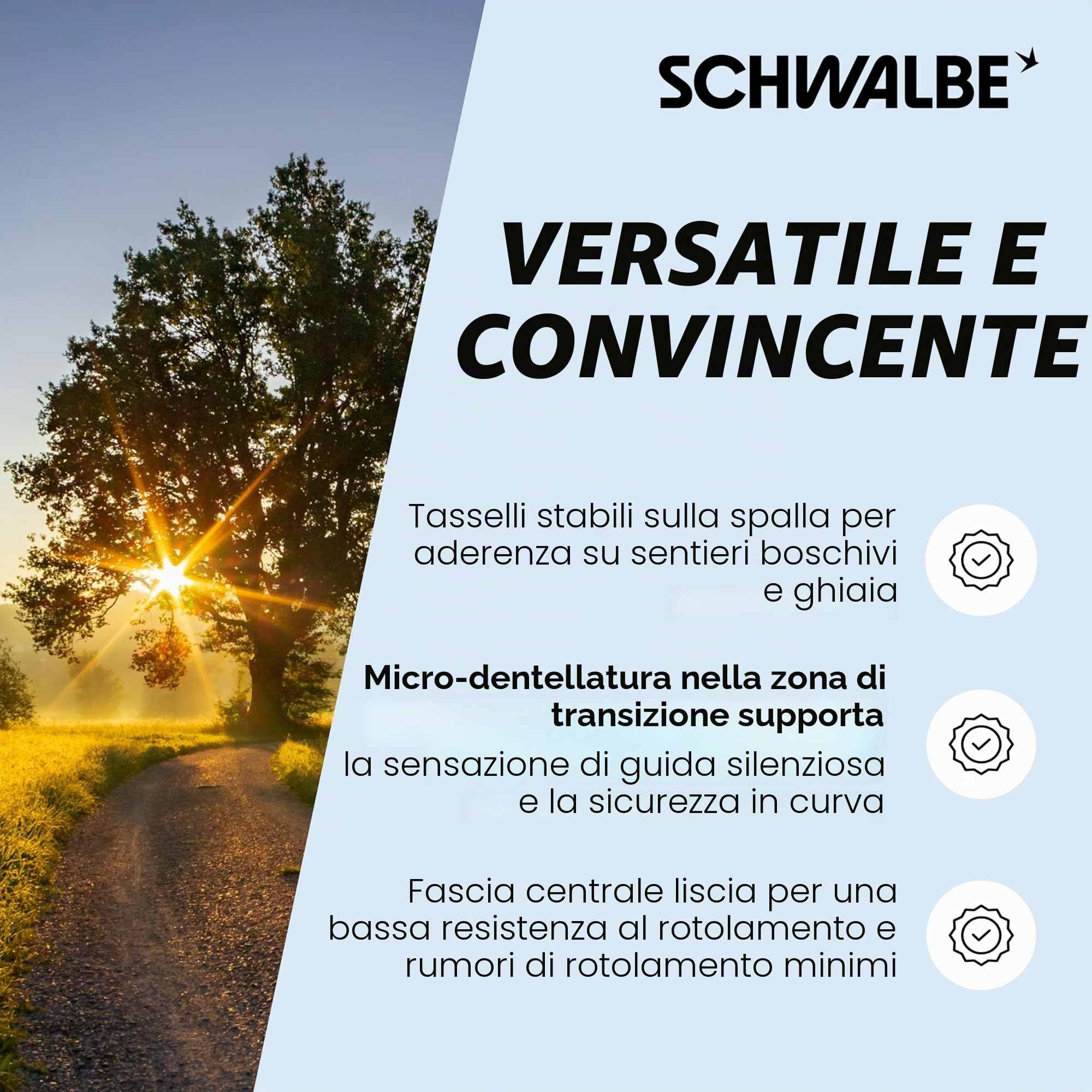 Schwalbe Hurricane Performance - Pneumatico con filo metallico, 57-622 (29 x 2,25")