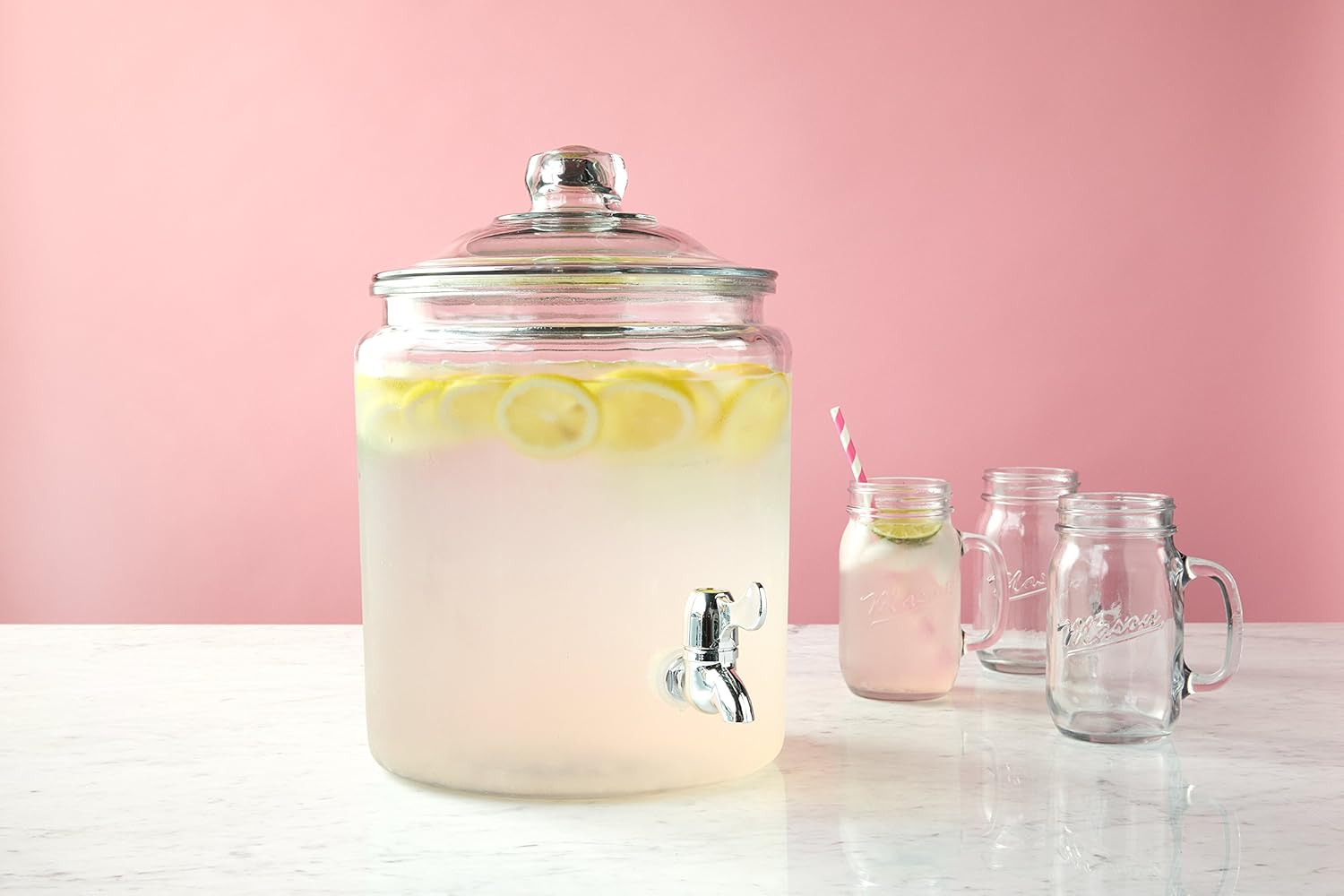 Anchor Hocking Heritage Hill Glass Drink Dispenser, 2 Gallon - Image 9