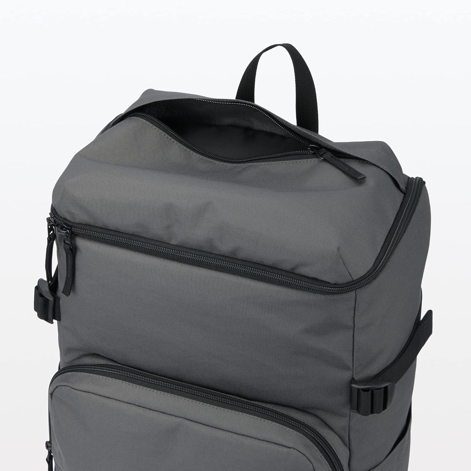 無印良品 リュックサック 肩の負担を軽くする 撥水 上から開くリュックサック ユニセックス大人 EFE41A3S