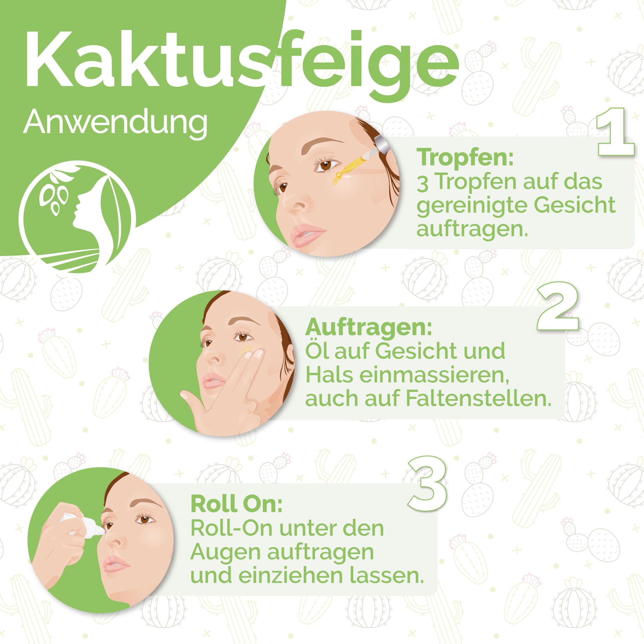 Fatima's Garden Kaktusfeigenkernöl - Bio Anti-Aging Serum, 50ml