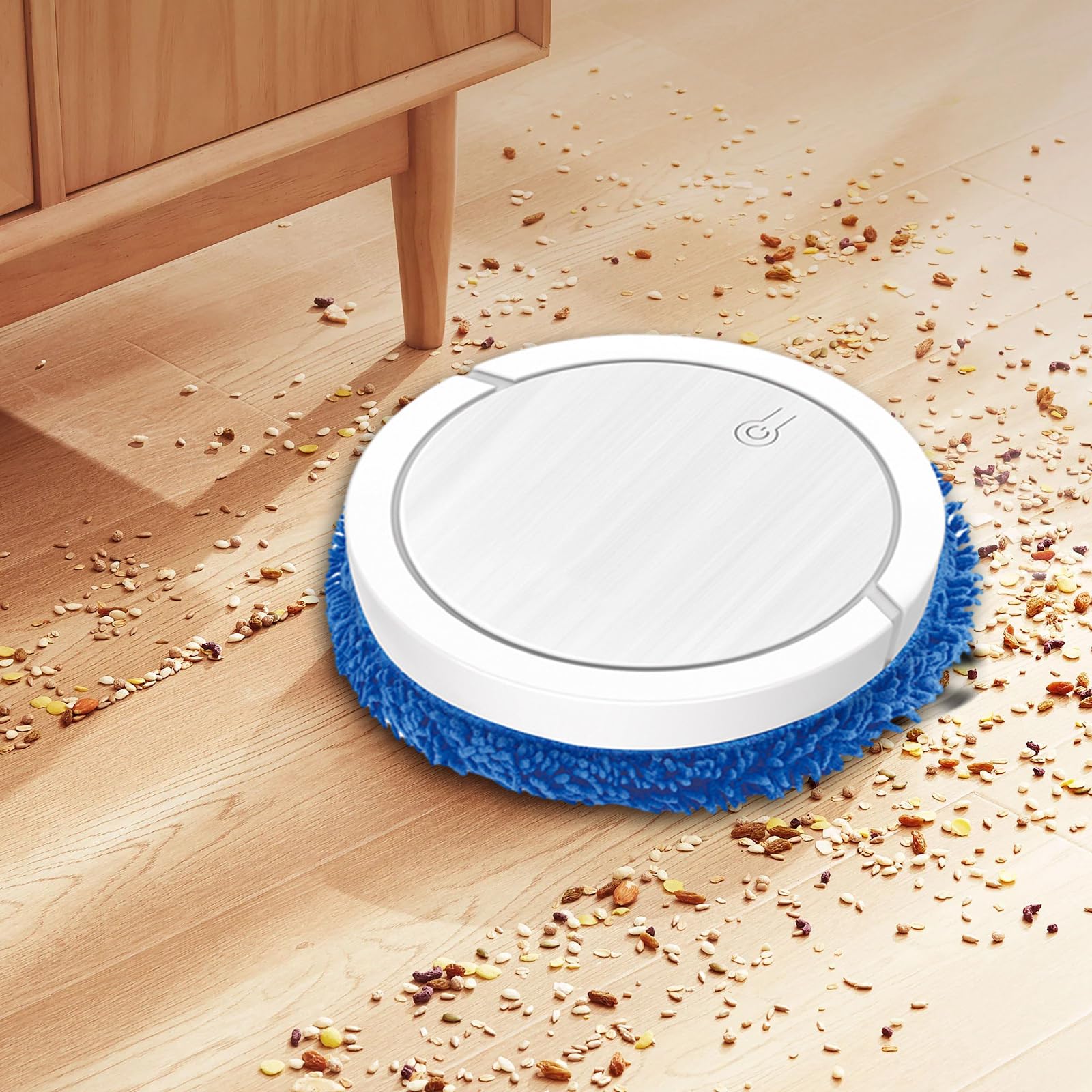 Robot Aspirateur Et Laveur Intelligent - Neuf, Autonome Pour Sols Durs, Garantie 3 Ans