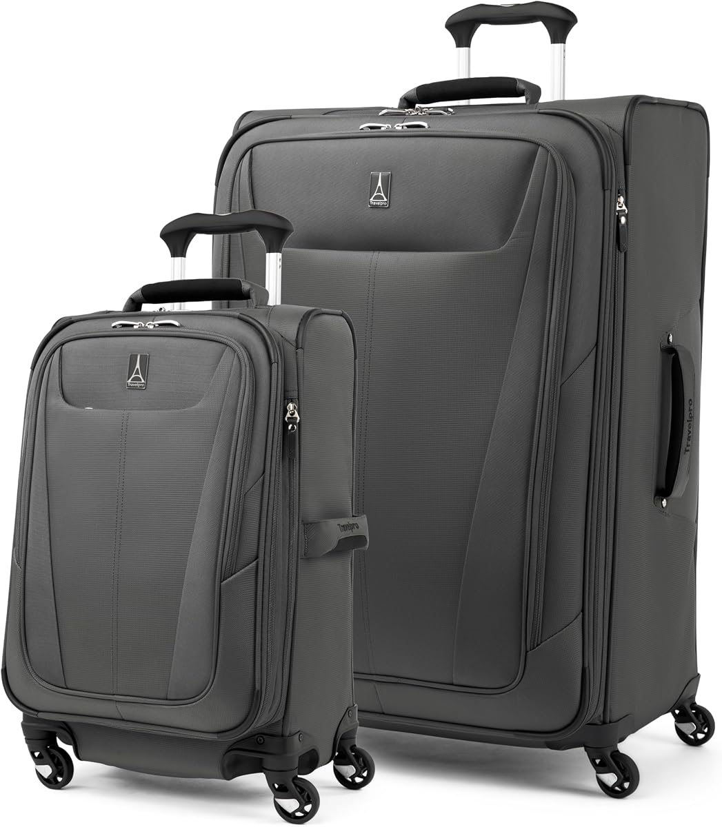Maxlite 5 Softside Spinner Set, Grey, 2-Piece (21/29)