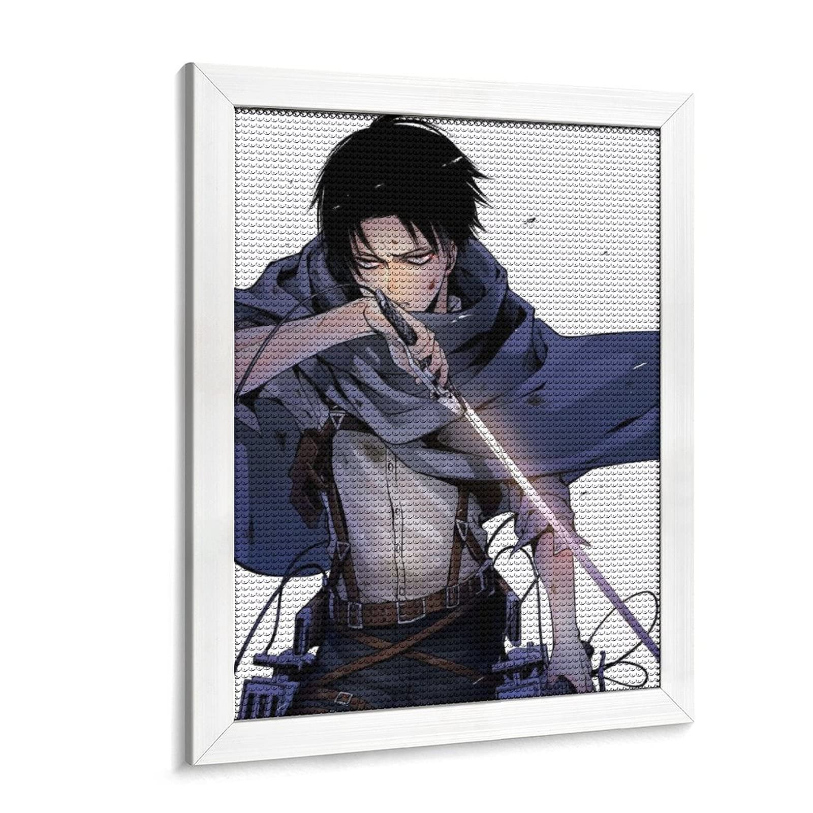リヴァイ　額入りアート　進撃の巨人　美品 リヴァイ：バースデーアート – ART MERCH JAPAN