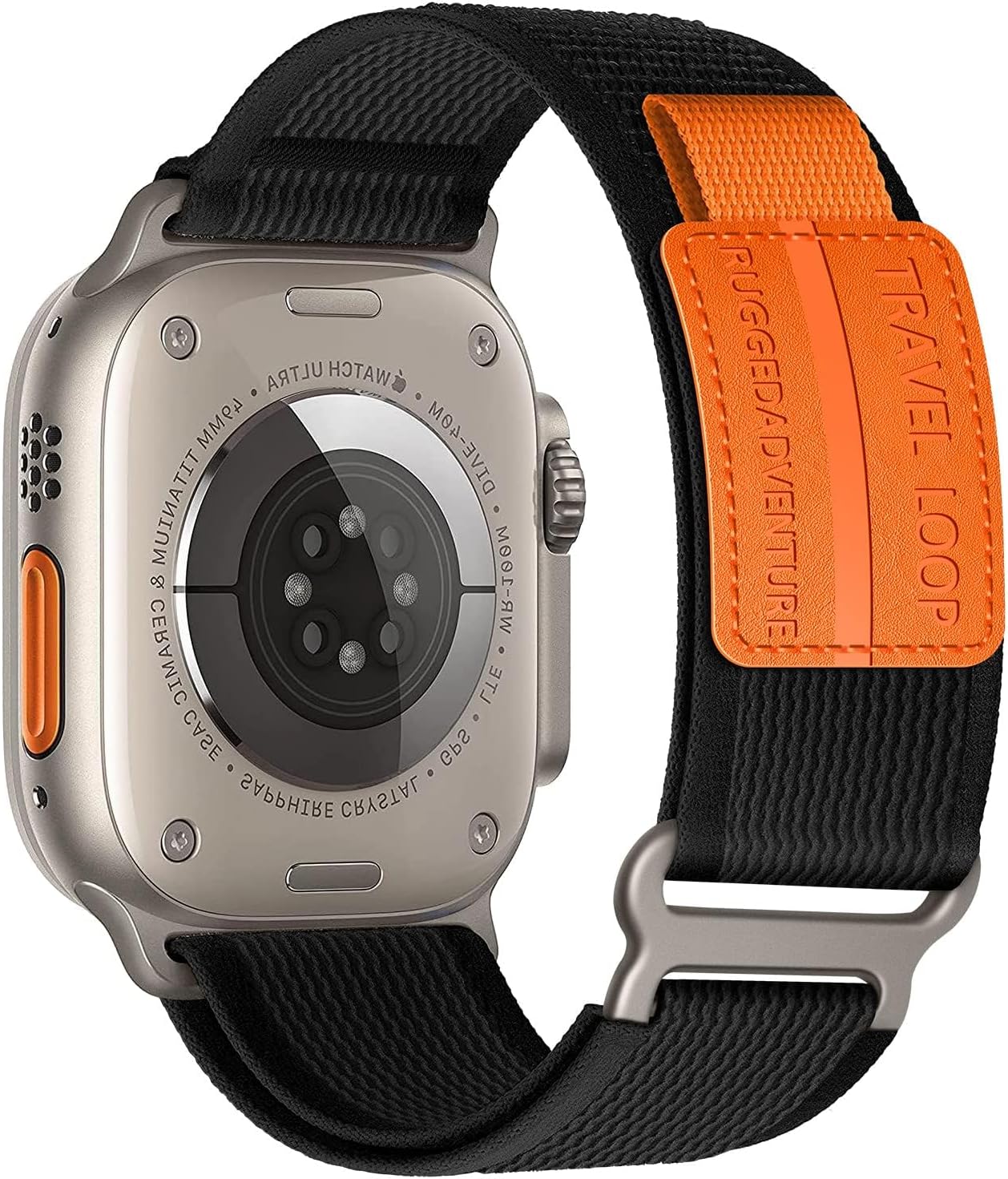 Trail Loop for Apple Watch Ultra 3/2 Strap 49mm 46mm 44mm 45mm 42mm 41mm 40mm 38mm iWatch Straps for Men/Women,Nylon Sport Strap for Apple Watch Series 11 Straps 10 9 8 7 6 5 4 SE/2 3