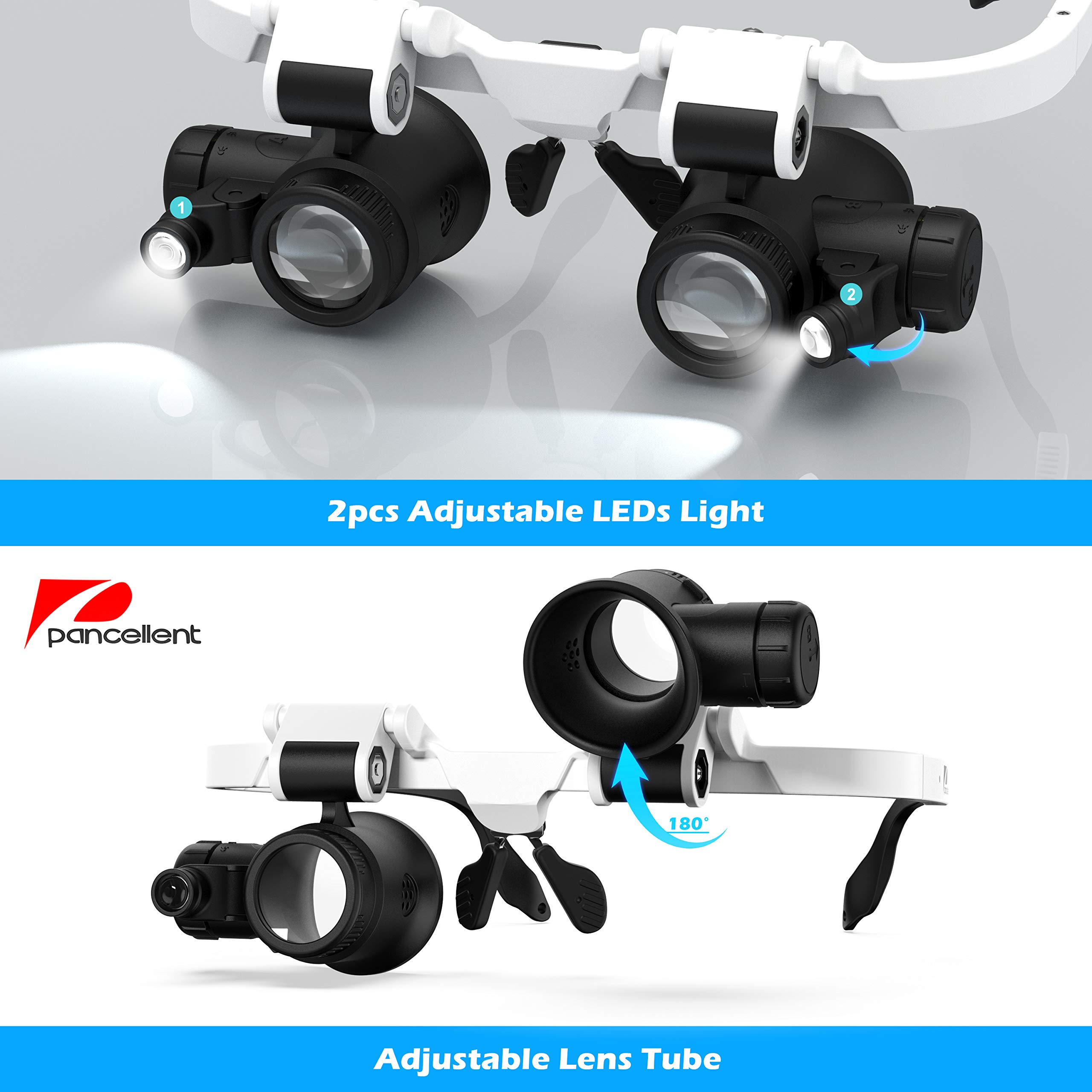 Attrezzi Orologiaio Lente D'Ingrandimento 40X Exporee In Acciaio Inox - Per Gioielli, Monete, Francobolli Portatile Tascabile - Foto 10