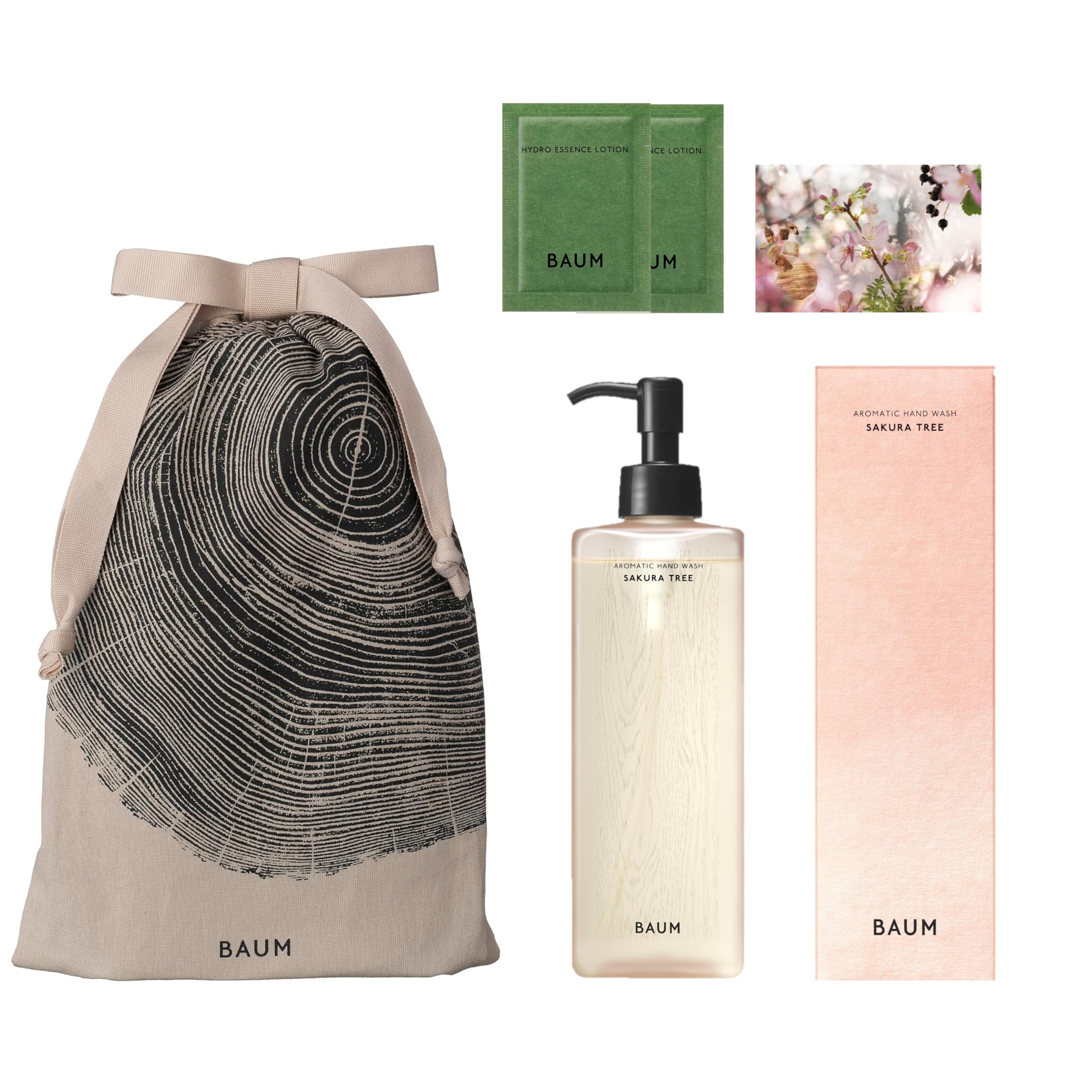 BAUM SAKURA TREE サクラツリー 2026.1.15 さくらの蕾がほころぶ瞬間の、樹木の息吹を感じる香り。数量