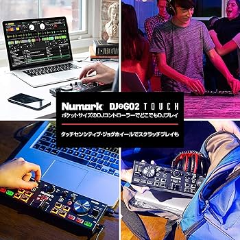 Numark DJ2GO2 コントローラー Lightning変換付き Numark DJ2GO2 コントローラー Lightning変換付き 製品情報
