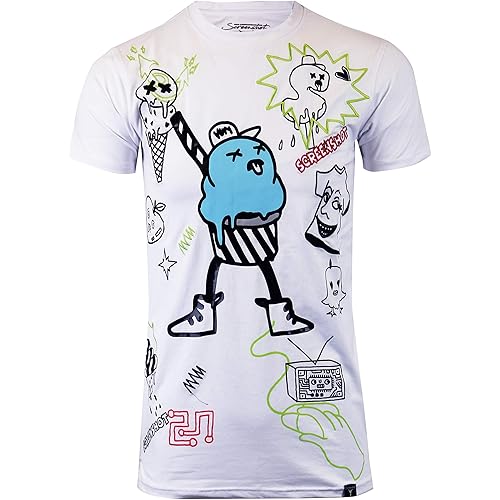 SCREENSHOT-Premium TECH TEE NYC Streetwear Urban Patch Embroidery High Density Gel Print T-Shirt