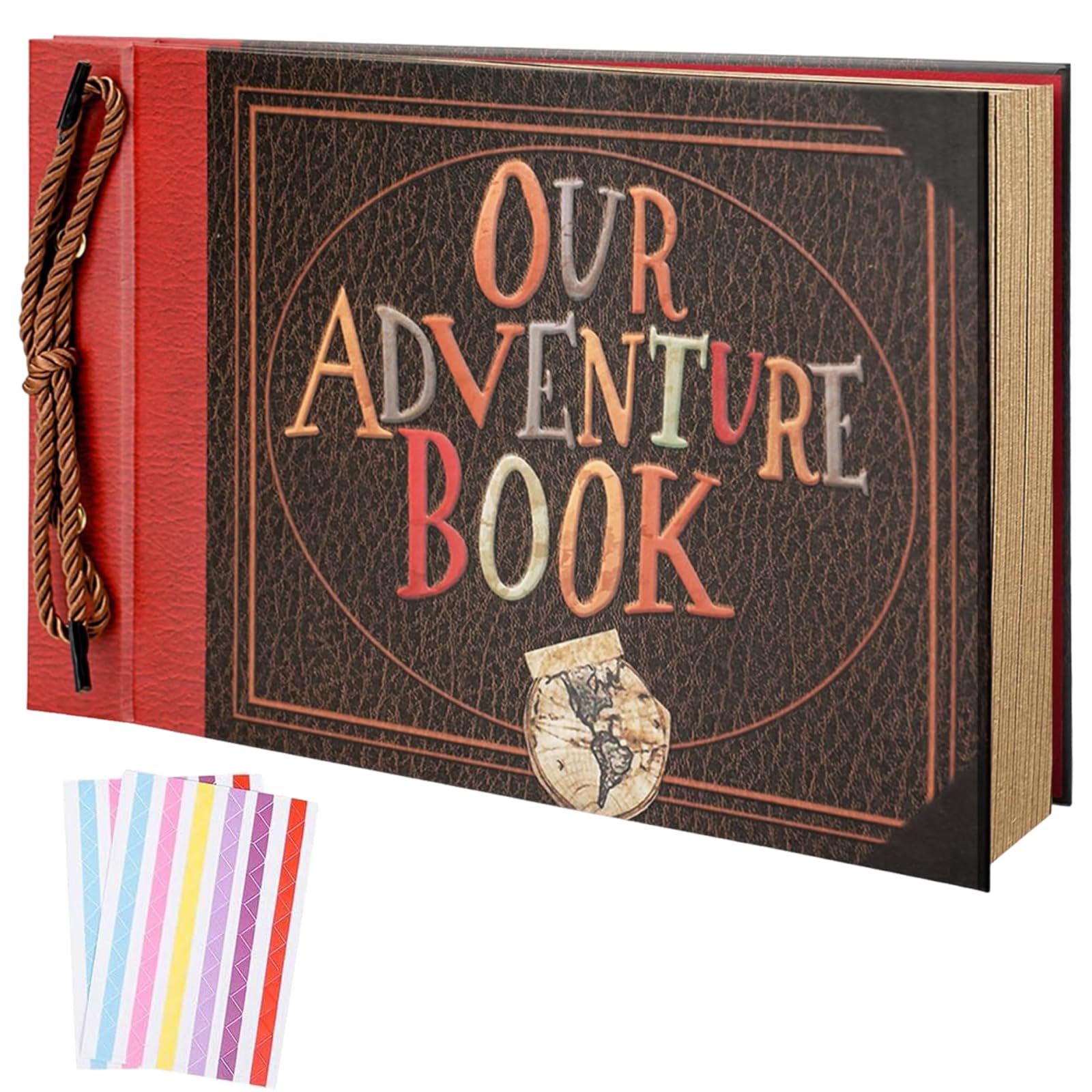 Adventure Book Scrapbook, 80 Page 11.4x7.5 inch Photo