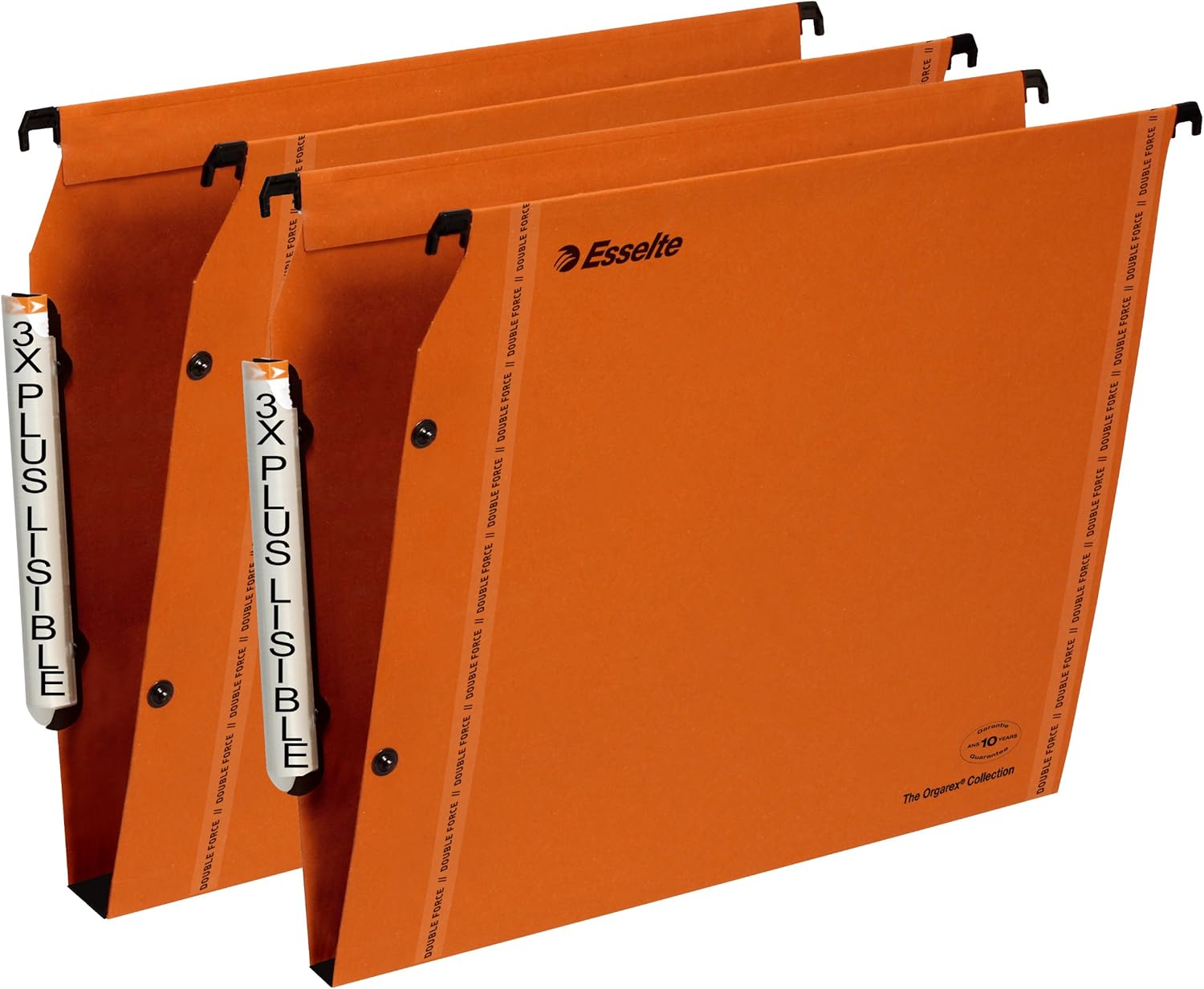 Esselte LGM VisioPlus PP - Dossiers Suspendus A4 Latéraux, Capacité 200