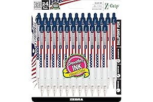 Zebra Z-Grip Retractable Ballpoint Patriot Pen