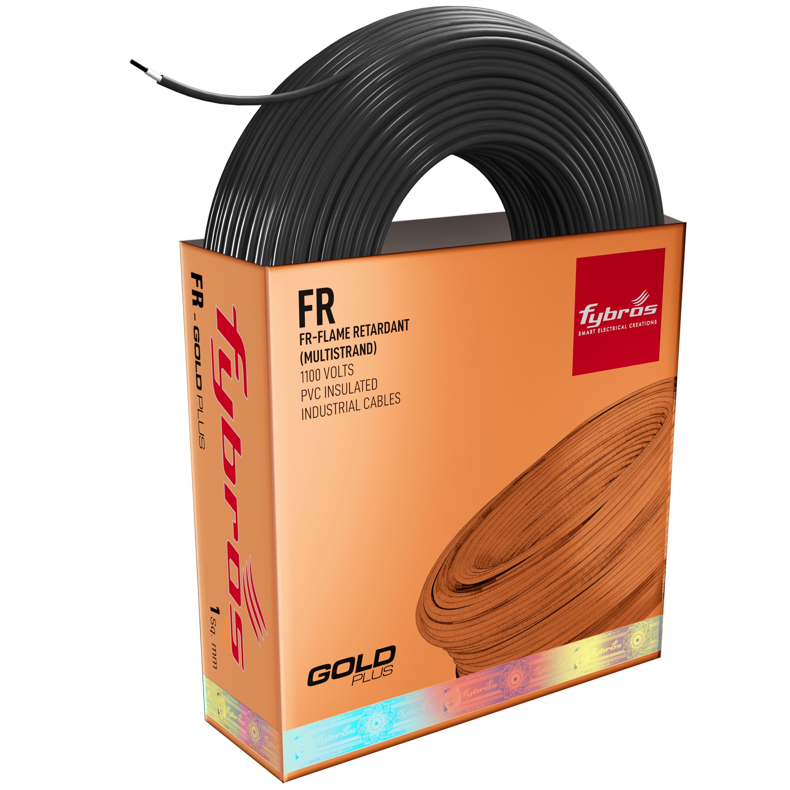 FR Yellow PVC Wire - 45m, 1 Sq Mm Copper -13