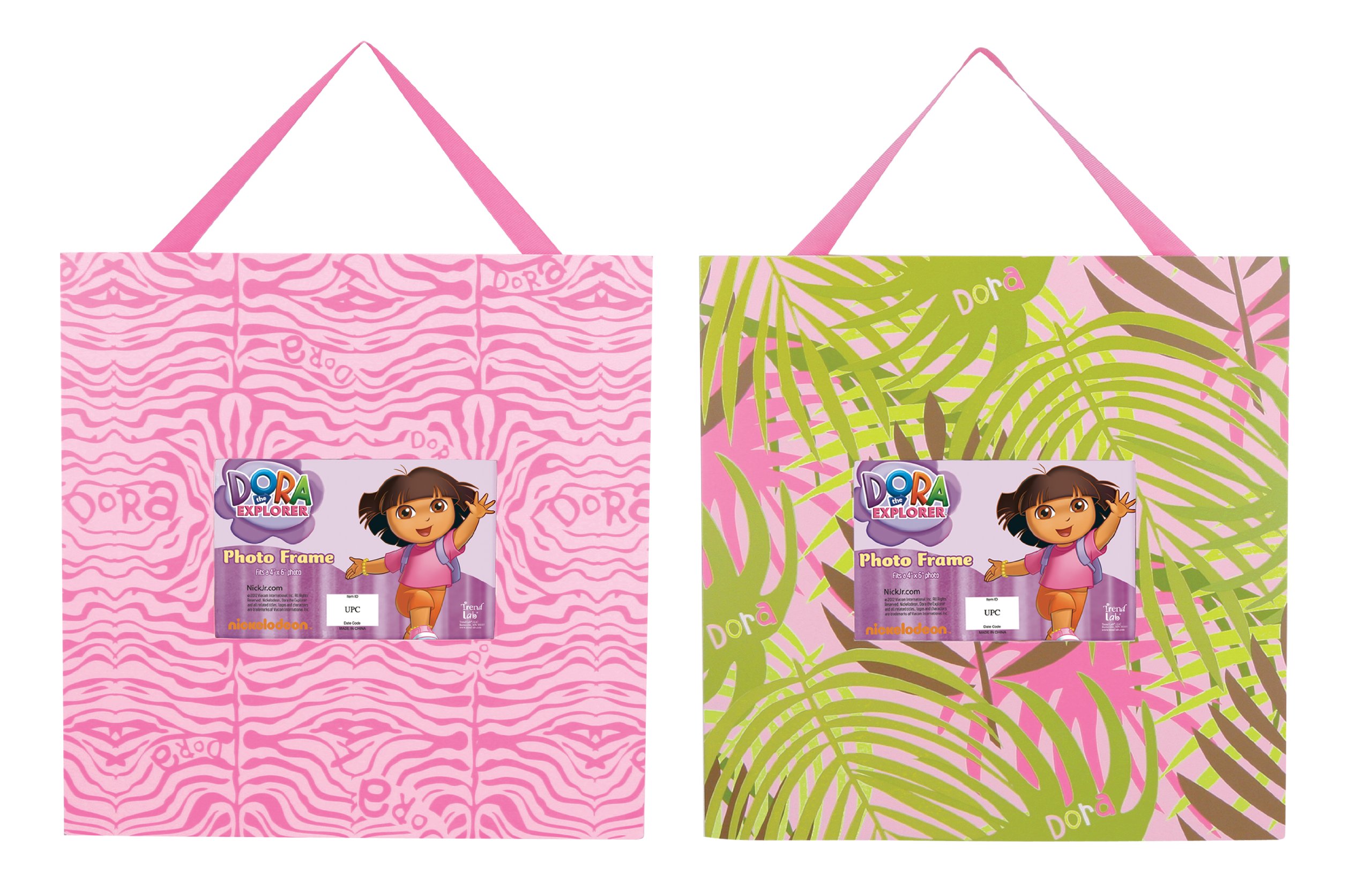 Trend Lab Nickelodeon Dora The Explorer Frame Set, Exploring The Wild (Discontinued by Manufacturer)