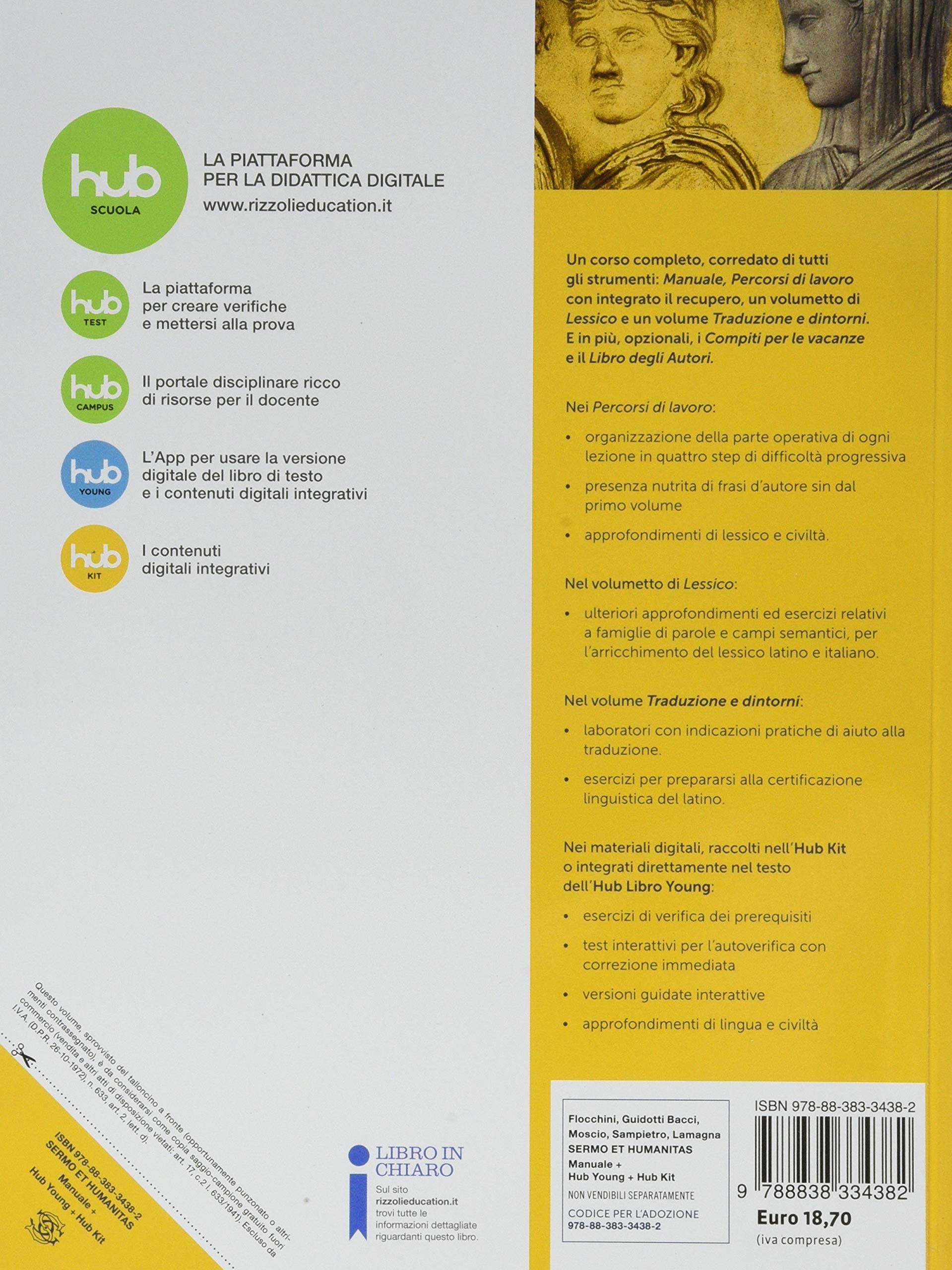 Sermo et humanitas. Percorsi +repertori lessicali+manuale+traduzioni. Ediz. gialla. Per le Scuole superiori. Con e-book. Con espansione online (Vol. 1)